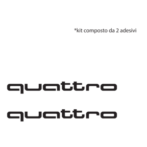 AUDI - LOGO QUATTRO